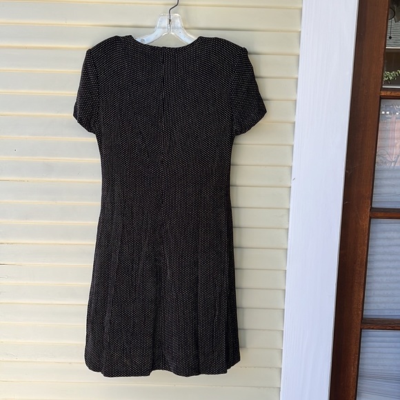 S.L. Petites. Fits petite 2-4. Black with white dots - Picture 2 of 5